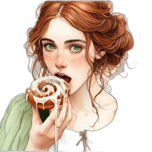 food, staff, jewelry, fantasy art transparent PNG cut-out