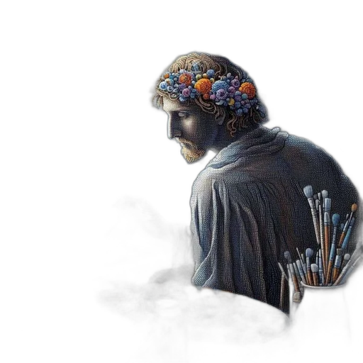 jacket, crown, robot, face transparent PNG cut-out