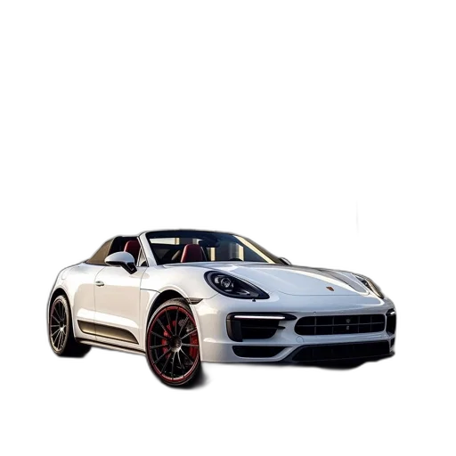 car, 3d render, photorealistic, concept art transparent PNG cut-out