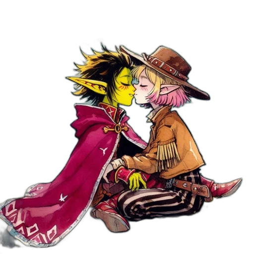 hat, mask, jacket, concept art transparent PNG cut-out
