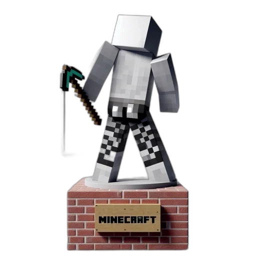 robot, 3d render, pixel art, concept art transparent PNG cut-out