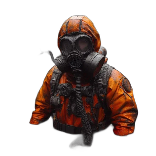 jacket, mask, creature, animal transparent PNG cut-out