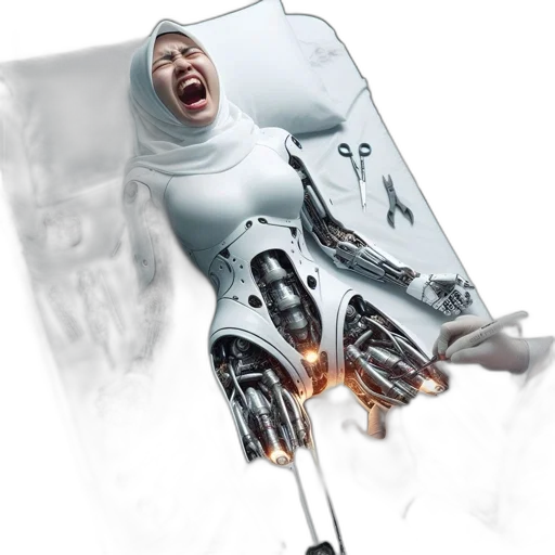 robot, weapon, jacket, creature transparent PNG cut-out