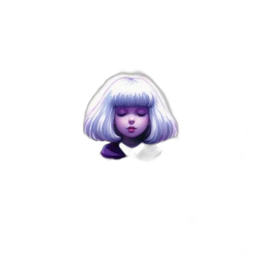 hair, face, creature, mask transparent PNG cut-out