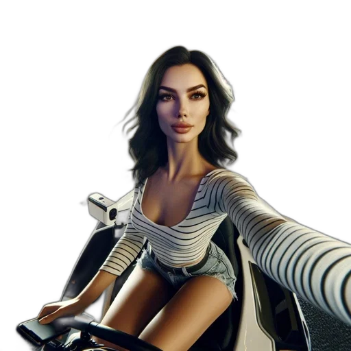 robot, car, weapon, dress transparent PNG cut-out