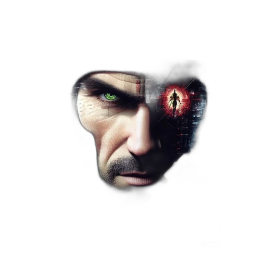 face, mask, photorealistic, concept art transparent PNG cut-out