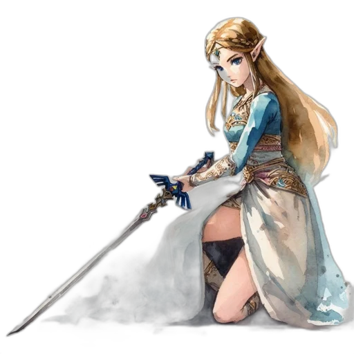 sword, weapon, staff, dress transparent PNG cut-out