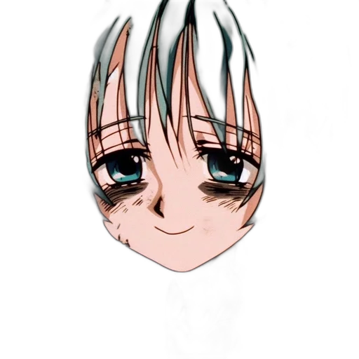 face, mask, hair, creature transparent PNG cut-out