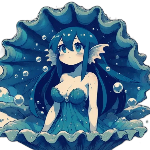 dress, creature, mask, crown transparent PNG cut-out