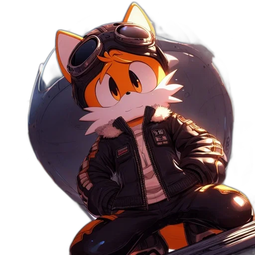jacket, hat, staff, animal transparent PNG cut-out