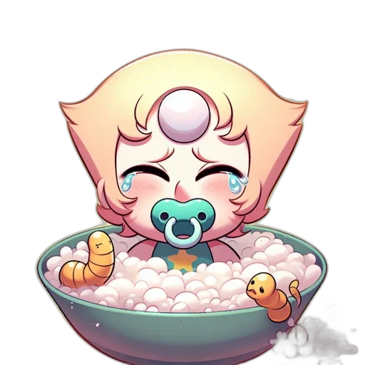 food, pixel art, concept art, vaporwave transparent PNG cut-out