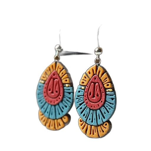 jewelry, pair, book, earrings transparent PNG cut-out