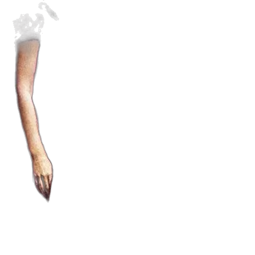 shoes, staff, weapon, hair transparent PNG cut-out