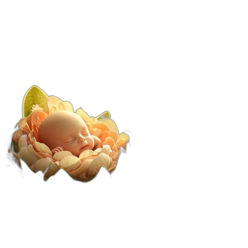 crown, food, flower, creature transparent PNG cut-out