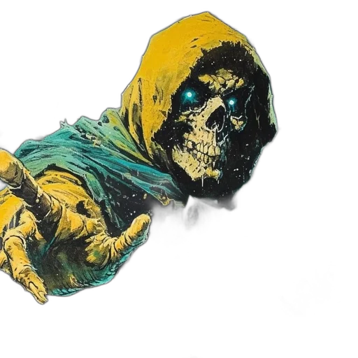 mask, jacket, face, creature transparent PNG cut-out