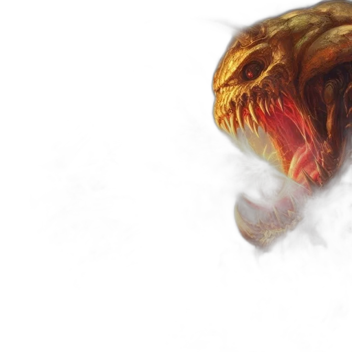 creature, dragon, animal, concept art transparent PNG cut-out