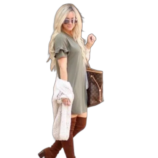 dress, staff, photorealistic, 3d render transparent PNG cut-out