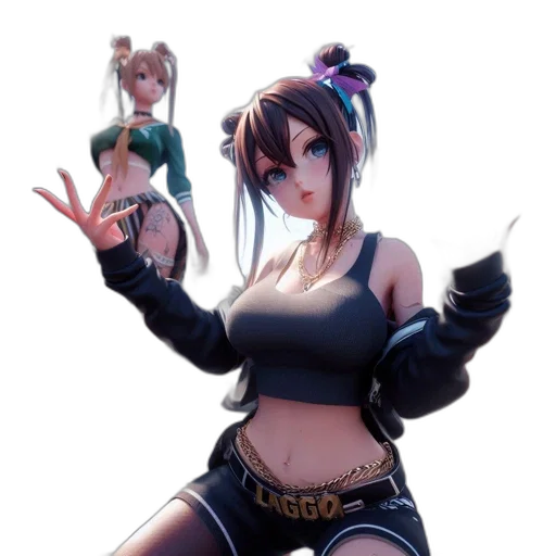 weapon, staff, anime, concept art transparent PNG cut-out