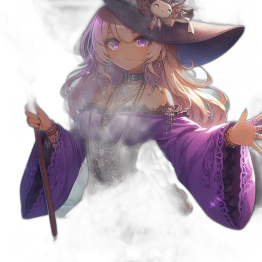 hat, staff, dragon, weapon transparent PNG cut-out