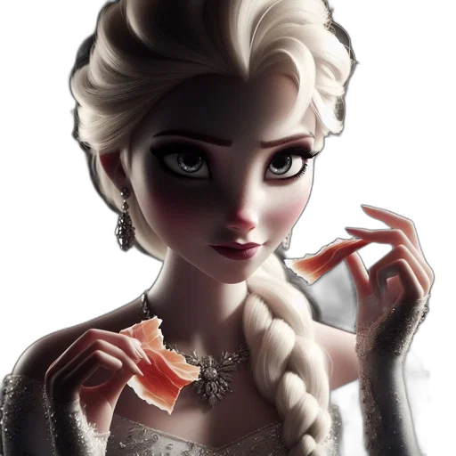 jewelry, dress, fantasy art, cartoon transparent PNG cut-out
