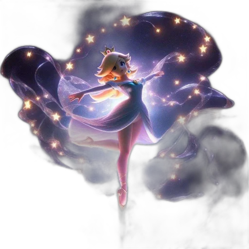 dress, staff, crown, concept art transparent PNG cut-out