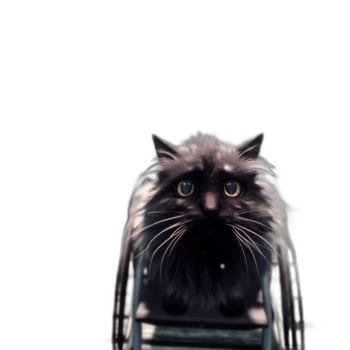 animal, creature, hair, robot transparent PNG cut-out