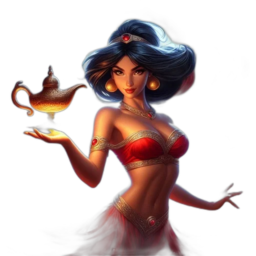 dress, fantasy art, concept art, comic book art transparent PNG cut-out