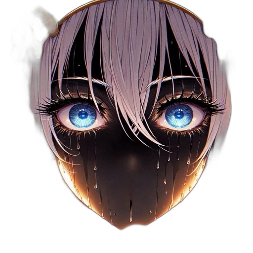mask, face, creature, robot transparent PNG cut-out