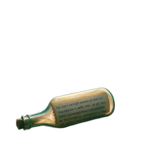 bottle, weapon, staff, jewelry transparent PNG cut-out