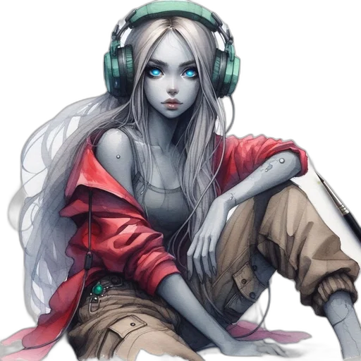 fantasy art, concept art, pixel art, comic book art transparent PNG cut-out