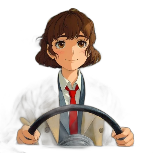 car, staff, anime, concept art transparent PNG cut-out
