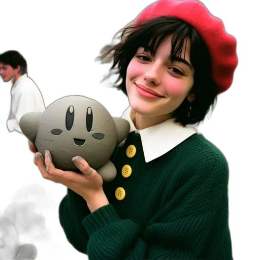 mask, hat, face, 3d render transparent PNG cut-out