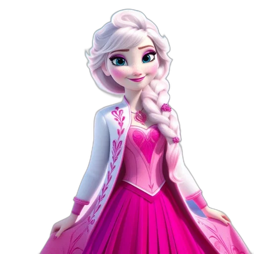 dress, 3d render, concept art, cartoon transparent PNG cut-out