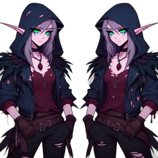 jacket, staff, concept art, fantasy art transparent PNG cut-out
