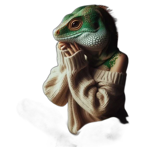 dragon, creature, mask, animal transparent PNG cut-out