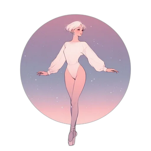 dress, creature, staff, hat transparent PNG cut-out