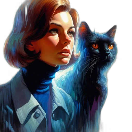 comic book art, concept art, cyberpunk, photorealistic transparent PNG cut-out