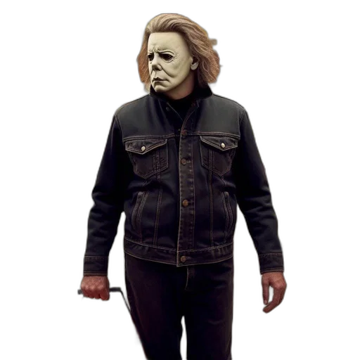 mask, jacket, creature, face transparent PNG cut-out