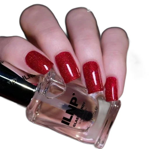 photorealistic, red, hand, displays transparent PNG cut-out