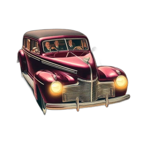 car, 3d render, concept art, photorealistic transparent PNG cut-out