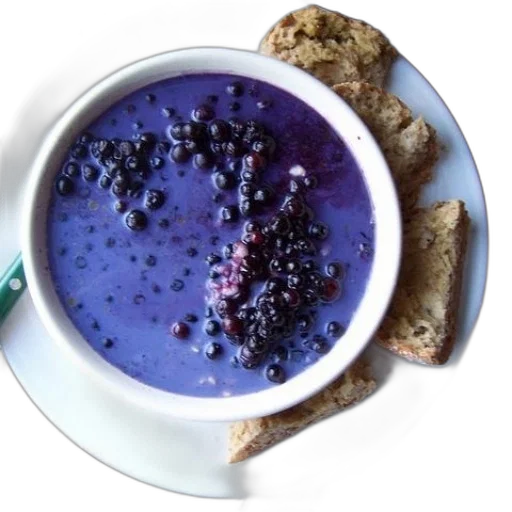 food, blue, bowl, blueberry transparent PNG cut-out