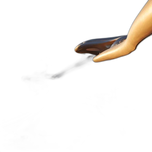 staff, weapon, hair, shoes transparent PNG cut-out