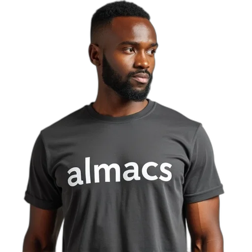 man, wearing, gray, shirt transparent PNG cut-out
