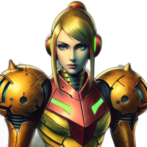robot, weapon, face, staff transparent PNG cut-out