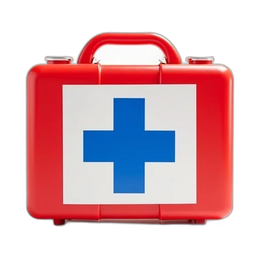 red, white, first, aid transparent PNG cut-out