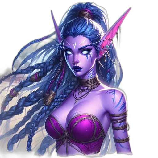 fantasy art, concept art, pixel art, comic book art transparent PNG cut-out