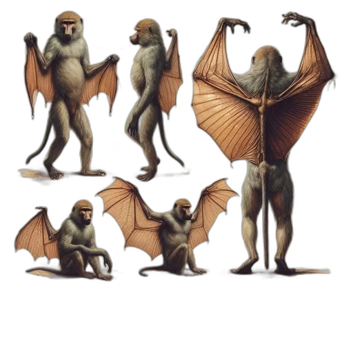 creature, dragon, animal, concept art transparent PNG cut-out