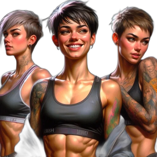 concept art, photorealistic, comic book art, fantasy art transparent PNG cut-out