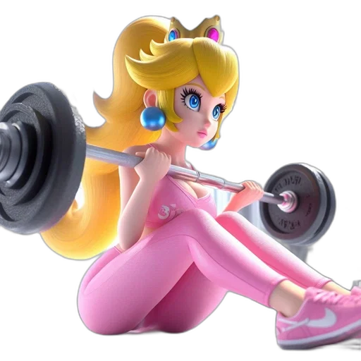 weapon, concept art, 3d render, princess transparent PNG cut-out