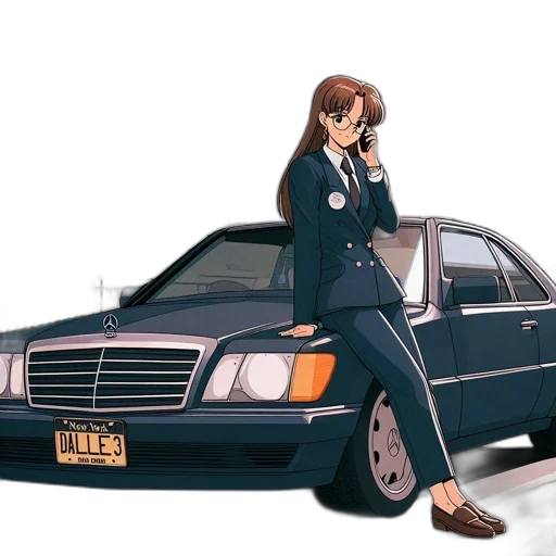 car, weapon, jacket, robot transparent PNG cut-out